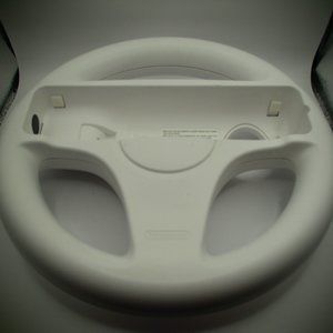 Mario Kart Steering Wheel for Nintendo Wii White
